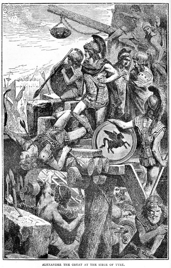 Alexander the Great in the Siege of Tyre 