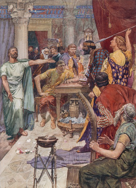 The quarrel between Alexander and Cleitus 