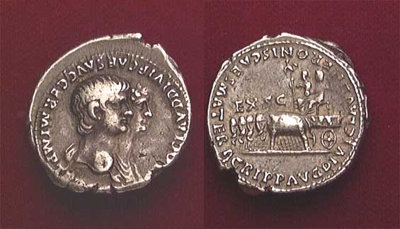 Nero Agrippina Ancient Coins